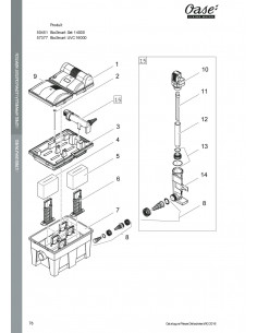 Biosmart set 14000 Oase (pièces détachées)