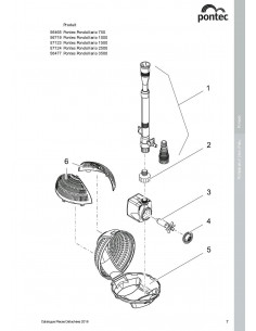 Pondovario 1500 Pontec (pièces détachées)