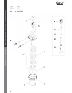 Biopress Set 4000 Oase (pièces détachées)