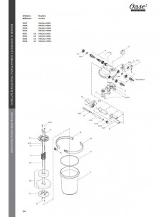 Filtoclear 15000 Oase (pièces détachées)