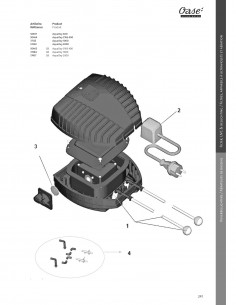 Aquaoxy 400 CWS Oase (pièces détachées)