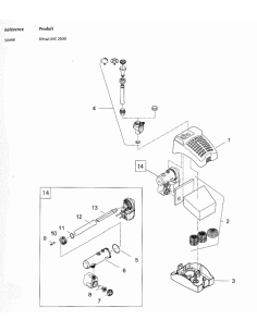 Filtral 2500 (pièces détachées)