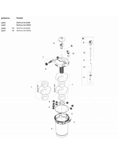 Biopress Set 6000 Oase (pièces détachées)