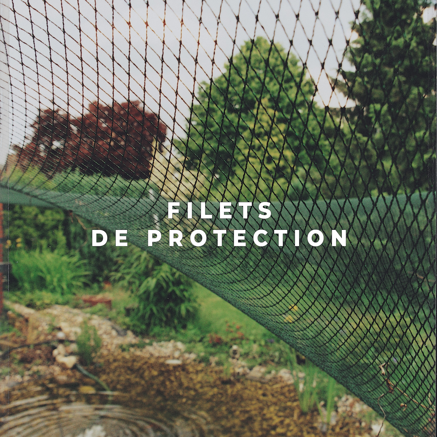 Protection et filet de protection pour bassin jardin - Décor Aquatique